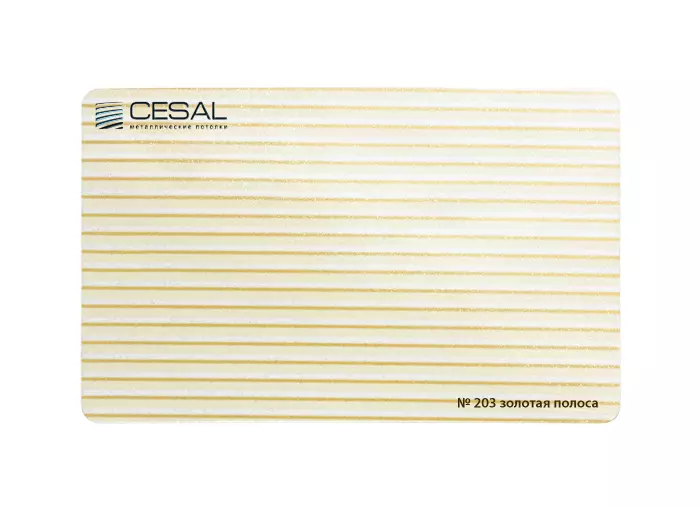 Рейка Cesal s100-150 3-4 м Стандарт 203 Золотая полоса