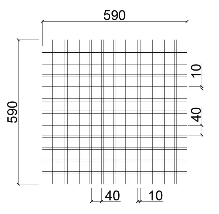 Грильято металлик 50х50