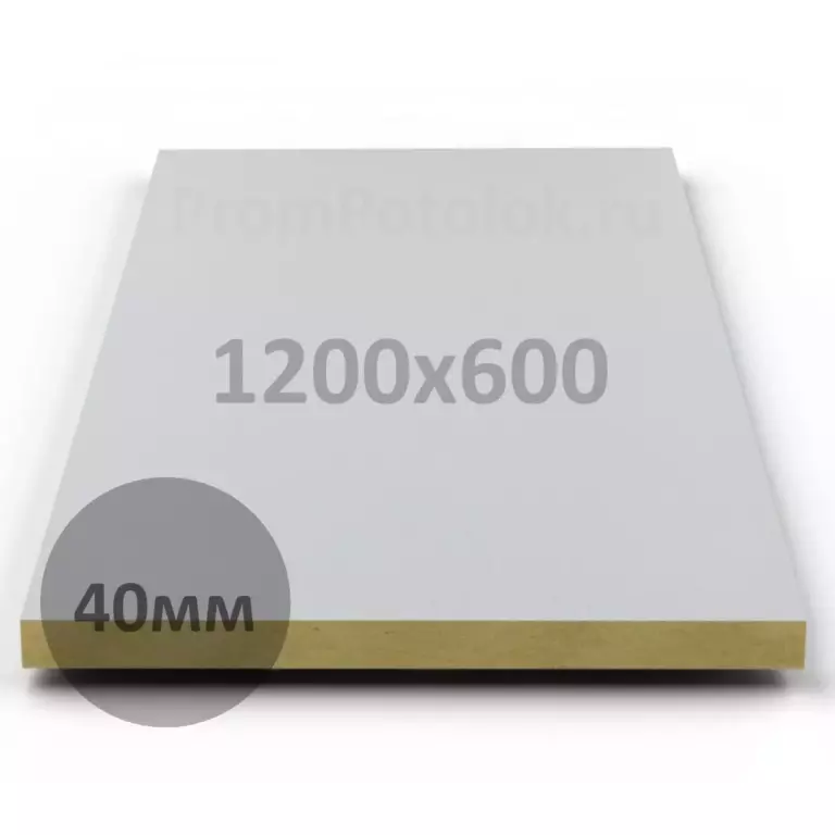 Потолок Akustiline Ampir 1200x600x40